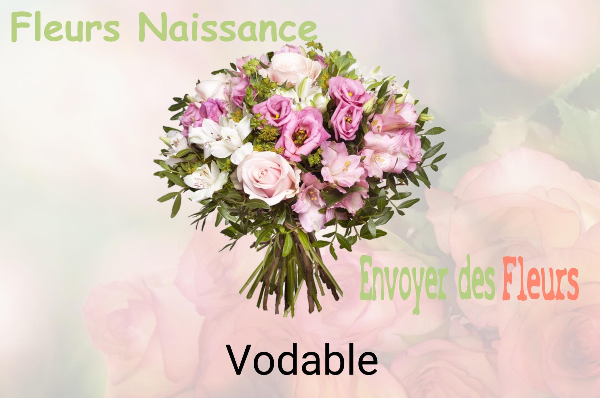 Bouquet de fleurs de naissance livré à Vodable
