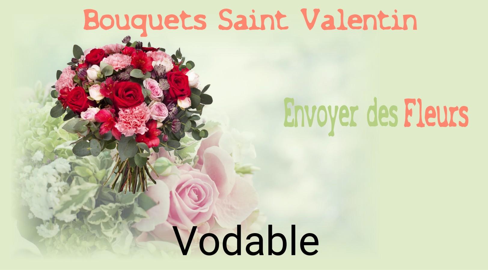 Roses de Saint-Valentin livrées à Vodable
